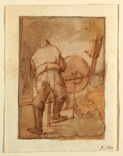 En slibesaks af Domenico Gargiulo, called Micco Spadaro