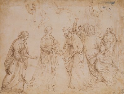 Jomfruens ægteskab af Domenico Ghirlandaio