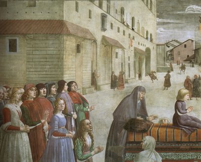 Drengens genopstandelse af Domenico Ghirlandaio