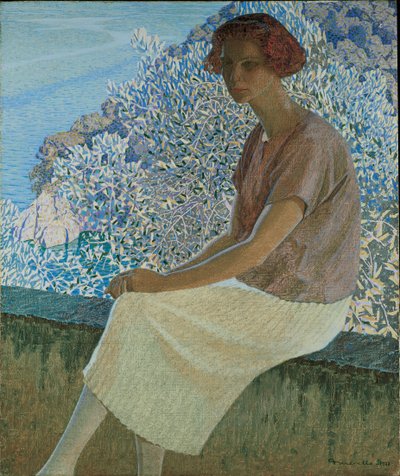 Argent rolig. Portræt af Alma Fidora, 1922. af Domenico Guerello