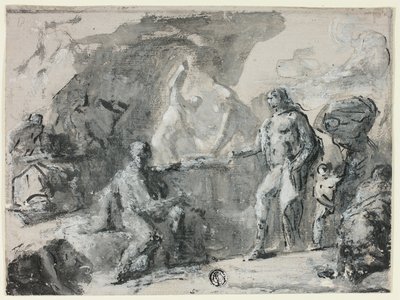 Vulcans smedje af Domenico Mondo
