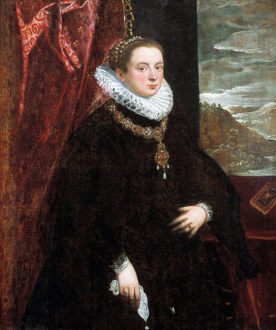Dame i sort, 1560