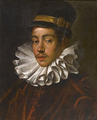 Portræt af Ito Mancio, ca 1585. af Domenico Robusti Tintoretto