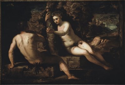 Arvesynden - Maleri af Domenico Robusti Tintoretto