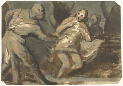 Susanna og de ældste af Domenico Tintoretto