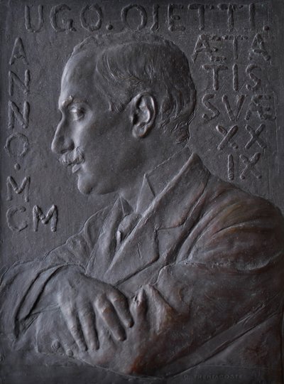 Portræt af Ugo Ojetti af Domenico Trentacoste