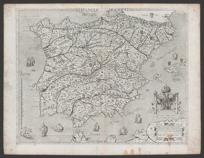 Hispaniae Descriptio de Domenico Zenoi (1560) af Domenico Zenoi