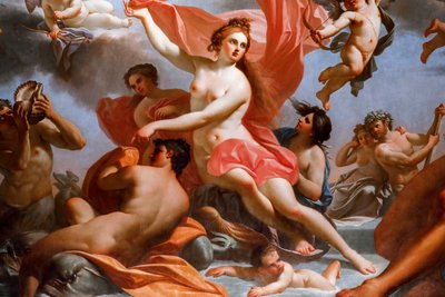Triumf af Galatea 1778-1780, freskomaleri af Domenico De Angelis