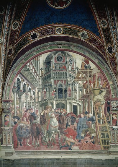 Hospitalets udvidelse, c.1442-43 af Domenico di Bartolo