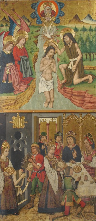 Panel fra Saint John Retable, 1464-1507. af Domingo Ram
