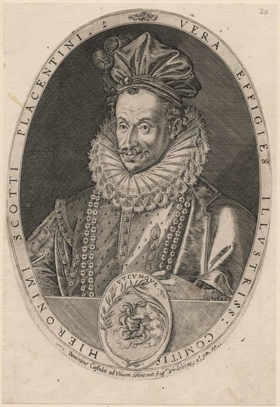 Jeronimo Scotto, før 1615 af Dominicus or Custodis Custos