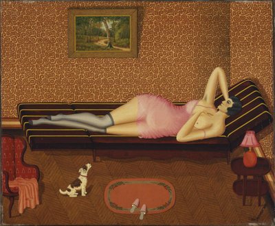 Summer Siesta Woman Lying, 1933. af Dominique Peyronnet