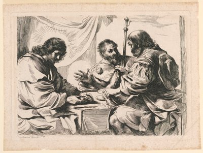 Nadveren i Emmaus af Dominique Vivant Denon
