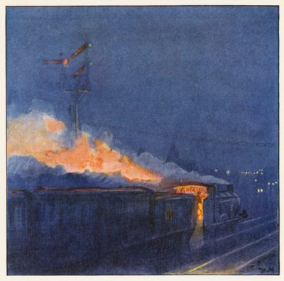 Rudyard Kipling: Sygeplejerskerne (farvelitografi) af Donald (after) Maxwell