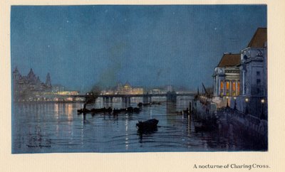 A Nocturne of Charing Cross, fra 