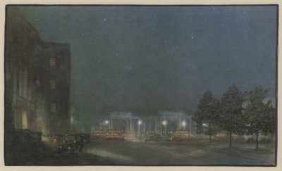 Starlight og Hyde Park Corner af Donald Maxwell