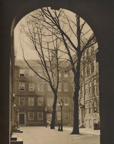 En vision om det tidlige forår i templet, c1935. af Donald McLeish