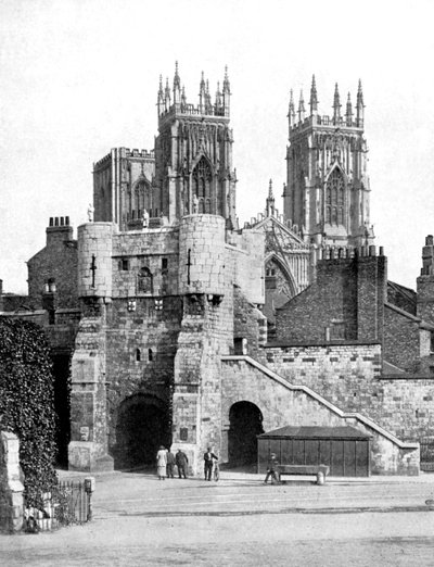 Bootham Bar, York, North Yorkshire, 1924-1926. af Donald McLeish