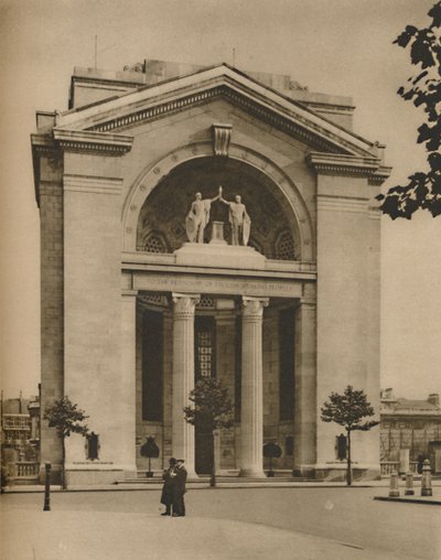 Bush House, en amerikansk tilføjelse til efterkrigstidens London, c1935. af Donald McLeish