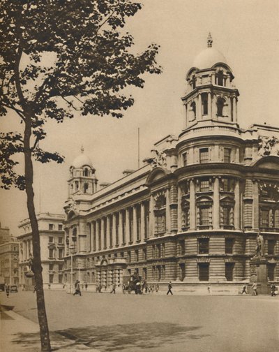 The Brains of Defence: British War Office i Whitehall, c1935. af Donald McLeish
