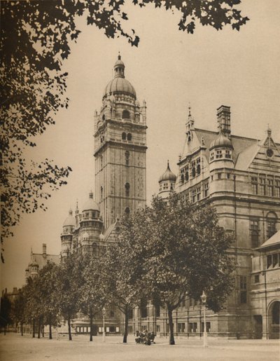 Hvor London University deler kvarter med The Imperial Institute, c1935. af Donald McLeish