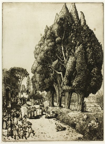 Cypress Grove af Donald Shaw MacLaughlan
