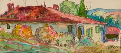 Gård i nærheden af Albi af Donald Shaw MacLaughlan