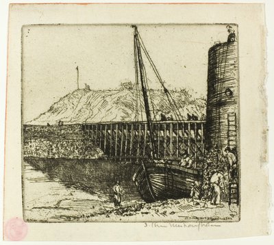 Porten, Boulogne af Donald Shaw MacLaughlan