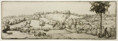 Landskab, Bretagne af Donald Shaw MacLaughlan