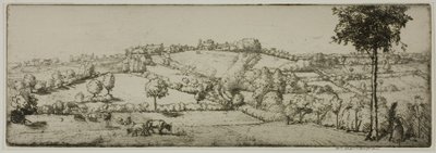 Landskab, Bretagne af Donald Shaw MacLaughlan
