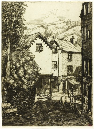 Lynton, England af Donald Shaw MacLaughlan