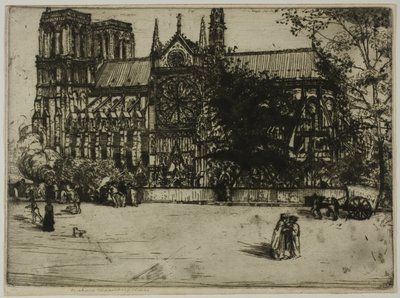 Notre-Dame, Paris af Donald Shaw MacLaughlan