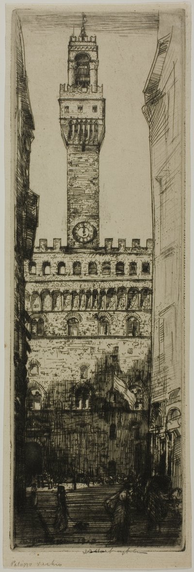 Palazzo Vecchio, Firenze af Donald Shaw MacLaughlan