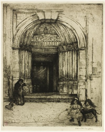 Portal for St. Germain-des-Pres af Donald Shaw MacLaughlan