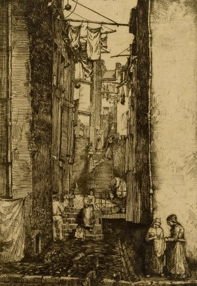 Ruelle du Pecheur af Donald Shaw MacLaughlan