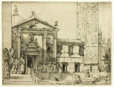 Santa Maria Formosa, Venedig af Donald Shaw MacLaughlan