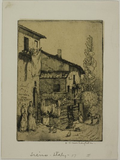 Siena af Donald Shaw MacLaughlan