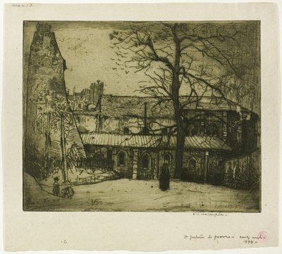 St. Julien-le-Pauvre af Donald Shaw MacLaughlan