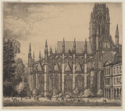 St. Ouen, Rouen af Donald Shaw MacLaughlan