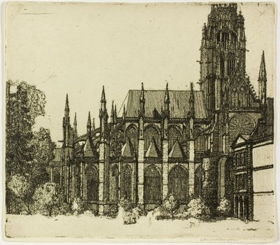 St. Ouen, Rouen af Donald Shaw MacLaughlan