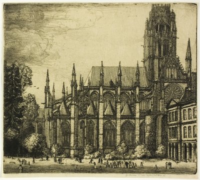 St. Ouen, Rouen af Donald Shaw MacLaughlan