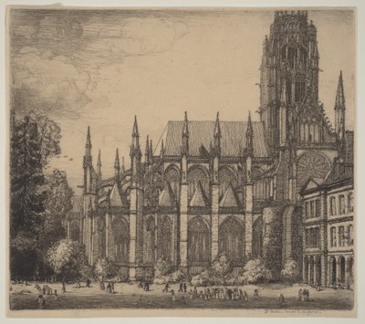 Saint-Ouen, Rouen af Donald Shaw MacLaughlan