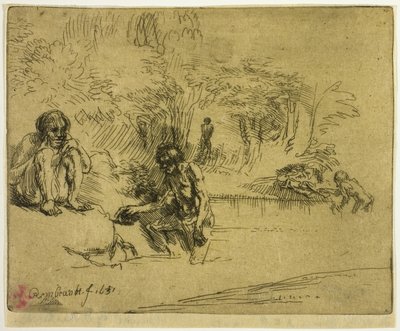 Badegæsterne af Donald Shaw MacLaughlan