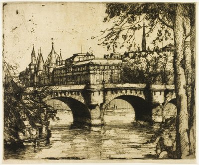 Conciergeriet, Paris af Donald Shaw MacLaughlan