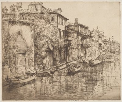 Venetiansk middag af Donald Shaw MacLaughlan