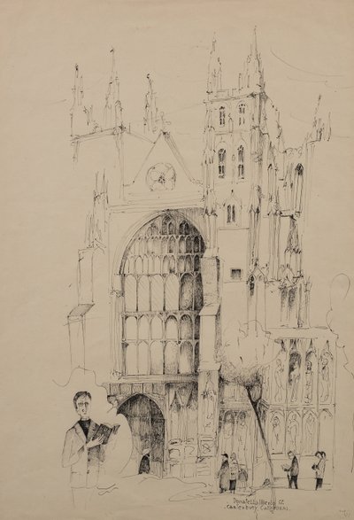 Canterbury katedral af Donatella Merlo