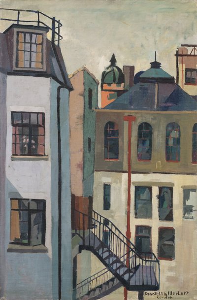 Gårdhave i London af Donatella Merlo