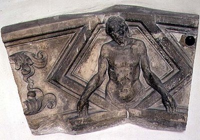 Den døde Kristus (terracotta) af Donatello
