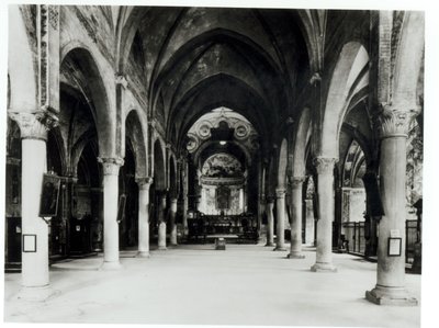 Kirkens indre af Donato Bramante