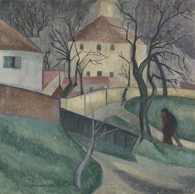 Autumn Chilliness, 1916 af Dora Bromberger